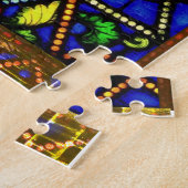 PUZZLE STAR OF DAVID AND MENORAH  (Côté)