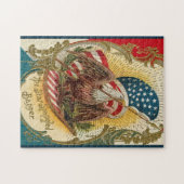 Puzzle Star Spangled Banner Vintage (Horizontal)