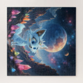 Puzzle Star Whisper Fox – Keeper of Crystal Light.  (Horizontal)