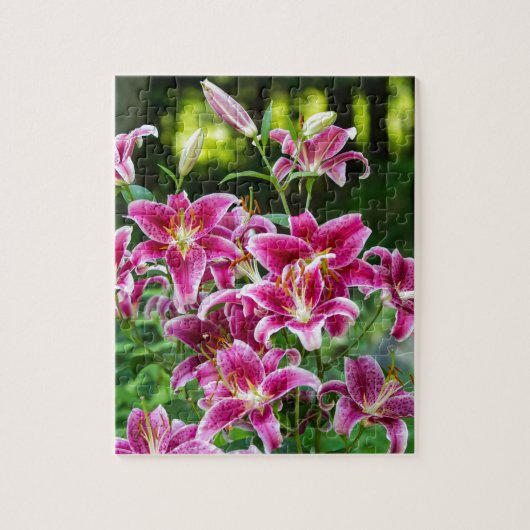 Puzzle Stargazer Lilies (Vertical)