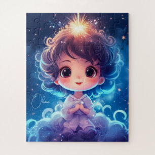 Puzzle Starry Little Princess Nightime Girly Personnalise