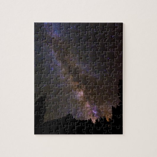 Puzzle Starry Milky way, Californie (Vertical)