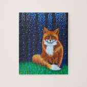 Puzzle Starry Night Fox (Vertical)
