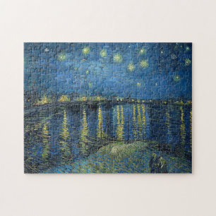 Puzzle Starry Night Over the Rhone by Vincent Van Gogh