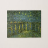 Puzzle Starry Night Over the Rhone par Vincent van Gogh (Horizontal)