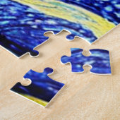 Puzzle Starry Night Statue De Liberty New York (Côté)