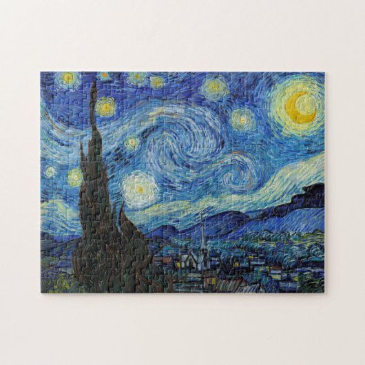Puzzle Starry Night, Vincent van Gogh (Horizontal)