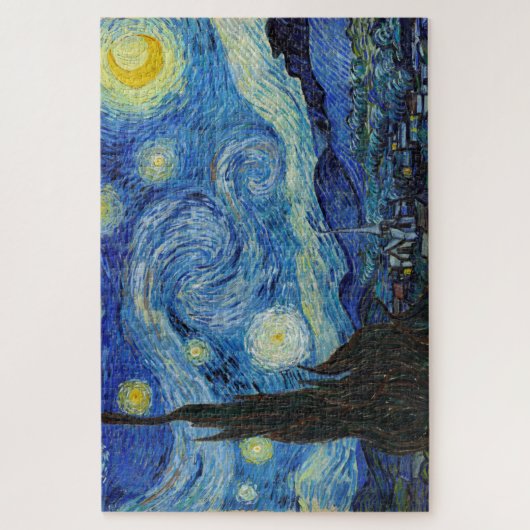 Puzzle Starry Night, Vincent van Gogh (Vertical)