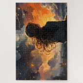 Puzzle Starry Sky en feu (Vertical)