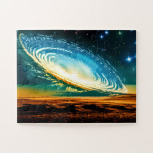 Puzzle Stars Abstraits et Galaxy Desert Planet à Cosmos
