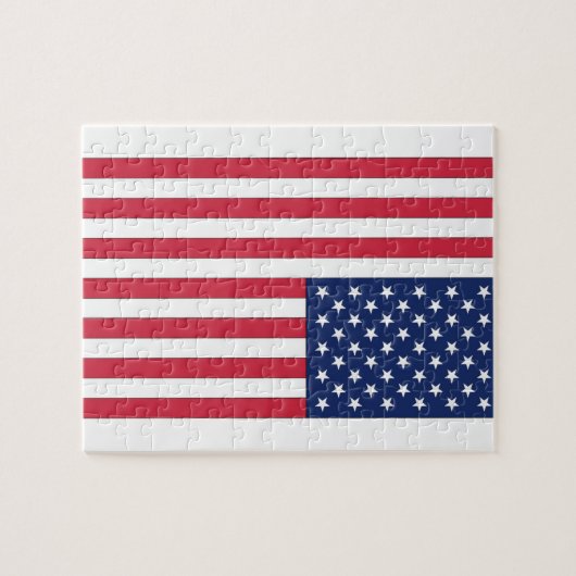 Puzzle Stars and Stripes (Horizontal)