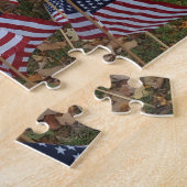 Puzzle Stars and Stripes nos vétérans (Côté)