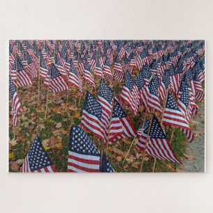 Puzzle Stars and Stripes nos vétérans
