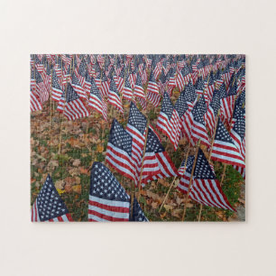 Puzzle Stars and Stripes nos vétérans