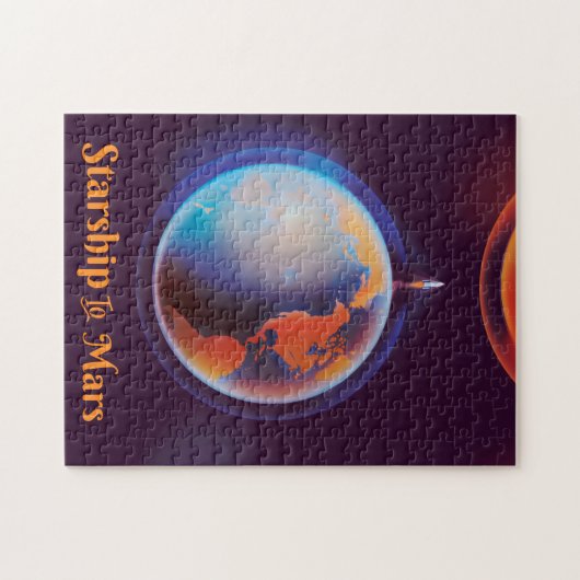Puzzle Starship to Mars (Horizontal)