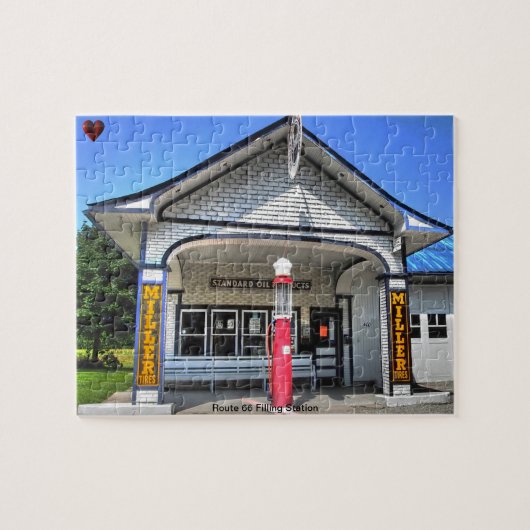 Puzzle Station-service de la route 66 (Horizontal)
