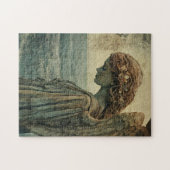 Puzzle Statue d'ange avec Patina (Horizontal)