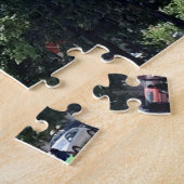 Puzzle Statue dans le Parc de Sarajevo en Bosnie (Côté)