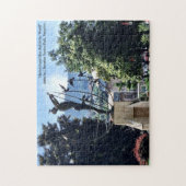 Puzzle Statue dans le Parc de Sarajevo en Bosnie (Vertical)