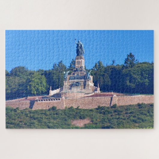 Puzzle Statue de Germanie, Rudesheim, Allemagne (Horizontal)