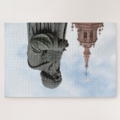 Puzzle statue de Johannes Gutenberg (Horizontal)