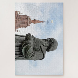 Puzzle statue de Johannes Gutenberg