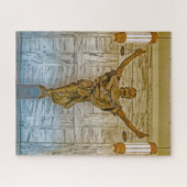 Puzzle Statue de la Justice New York. (Horizontal)