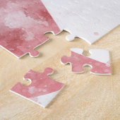 Puzzle Statue de la Liberté avec aquarelle drapeau (Côté)