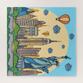 Puzzle Statue de la Liberté de New York (Horizontal)