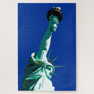 Puzzle Statue de la Liberté Illustration Art