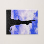 Puzzle Statue de la liberté Silhouette (Horizontal)