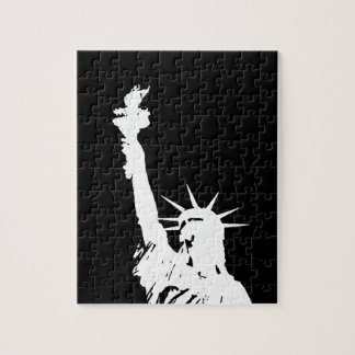 Puzzle Statue de la liberté Silhouette