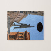 Puzzle Statue de l'homme parapluie, Prague, République tc (Horizontal)