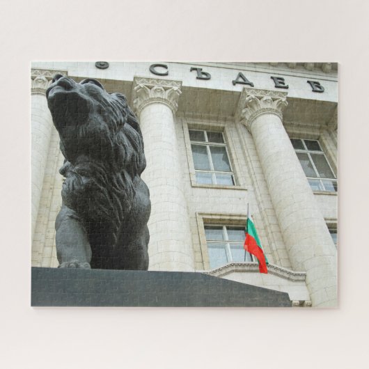 Puzzle Statue de lion, Sofia, Bulgarie 520-pc (Horizontal)