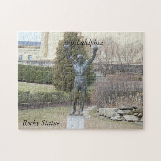 Puzzle Statue de Philadelphie Rocky (Horizontal)