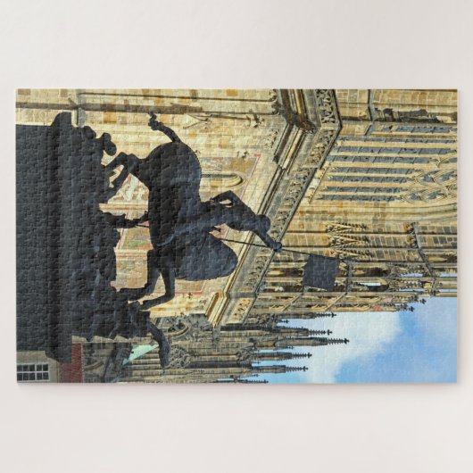 Puzzle Statue de Prague 1014-pc (Horizontal)