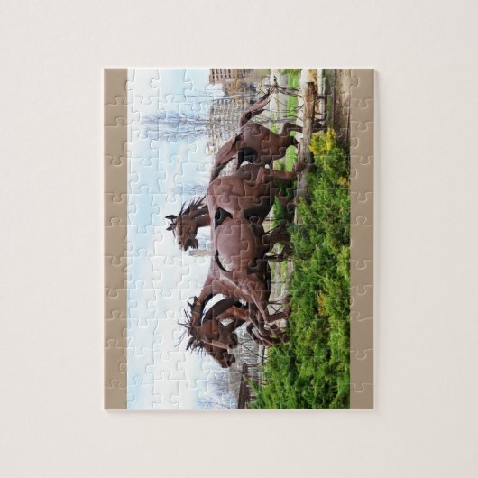 Puzzle Statue des chevaux (Vertical)