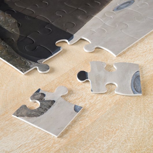 Puzzle Statue Dherynia Chypre. (Côté)