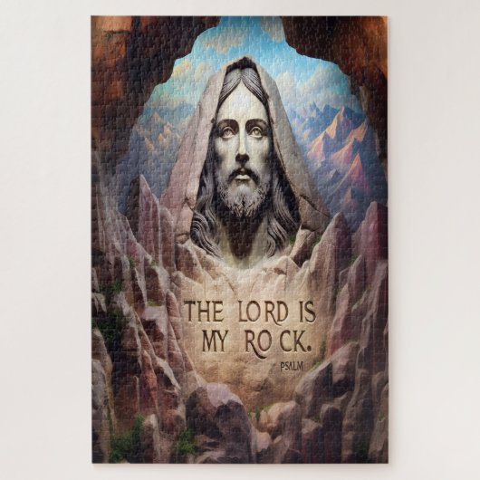 Puzzle Statue Divine : Le Seigneur Est Mon Rocher (Vertical)
