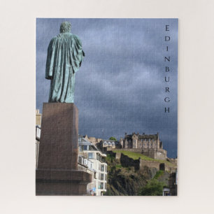 Puzzle statue du château d'edinburgh