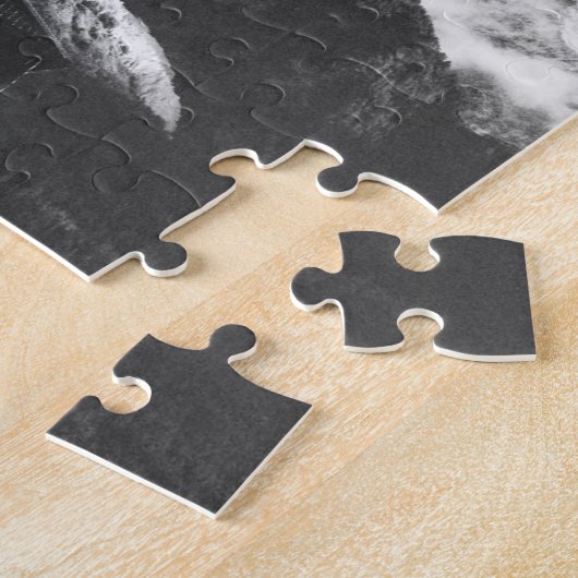 Puzzle Statue Michel-Gabriel Paccard Mont Blanc Chamonix (Côté)