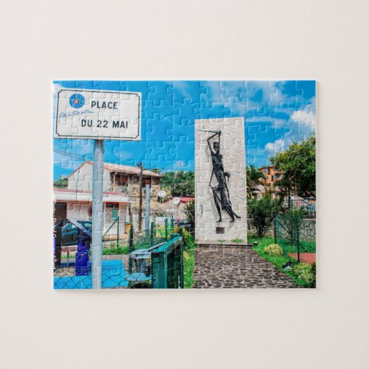 Puzzle ✅Statue Nèg Mawon en Martinique (Horizontal)