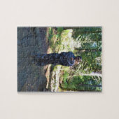 Puzzle Statue Sacagawea, Fort Clatsop, Astoria, Oregon (Horizontal)