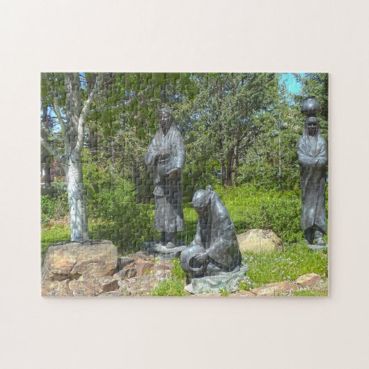 Puzzle Statues dans le parc Ottawa. (Horizontal)