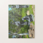 Puzzle Statues dans le parc Ottawa. (Vertical)