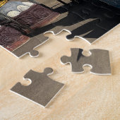 Puzzle Statues le long du fleuve Mékong Thaïlande (Côté)