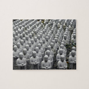 Puzzle statues lignes bouddha