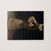 Puzzle Statuette d'un démon Lion-Dirigé, Mésopotamie, c.5 (Horizontal)