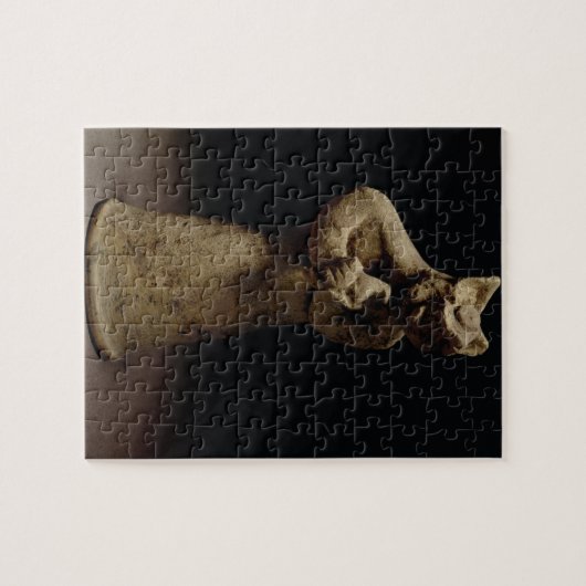 Puzzle Statuette d'un démon Lion-Dirigé, Mésopotamie, c.5 (Horizontal)