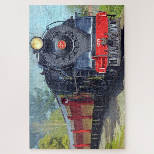 Puzzle Steam Train (Vertical)